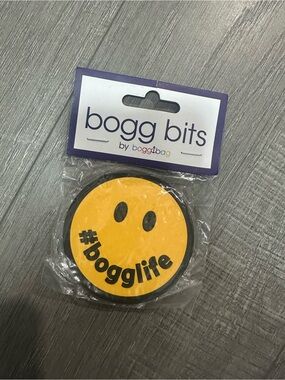 BOGG BAG Yellow & Black #bogglife Smiley Bogg Bit Accessory